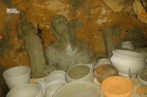 Keramika v hlinenej peci Vlada Burcla, Malacky