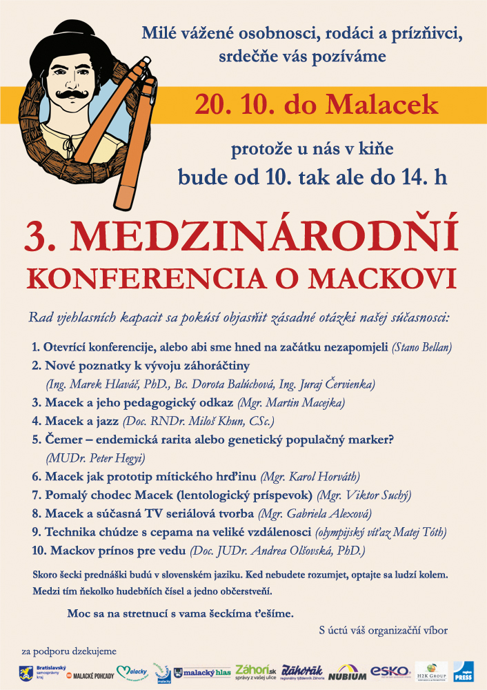 3. medzinárodňí konferencia o Mackovi, Malacky