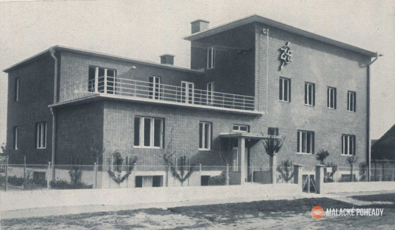 Spínacia stanica elektrárne Malacky, cca 1940