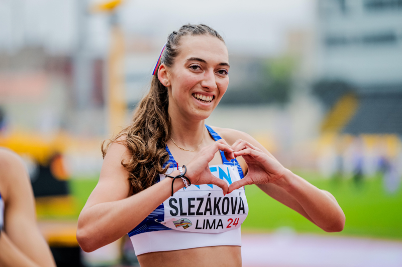 Rebecca Slezáková, Lima 2024