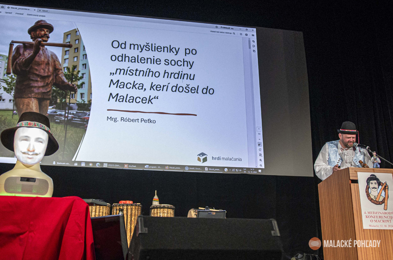 Róbert Peťko, konferencija o Mackovi, 2024