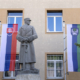 Socha M. R. Štefánika, Mierové námestie Malacky