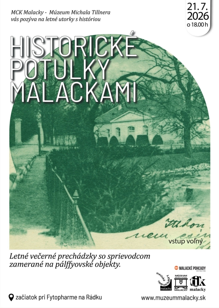 Historické potulky Malackami, 2026