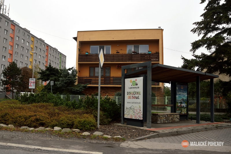 Miesto, kde stála škola - Malacky