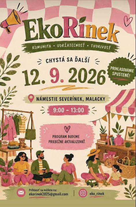 EkoRínek Malacky, september 2026