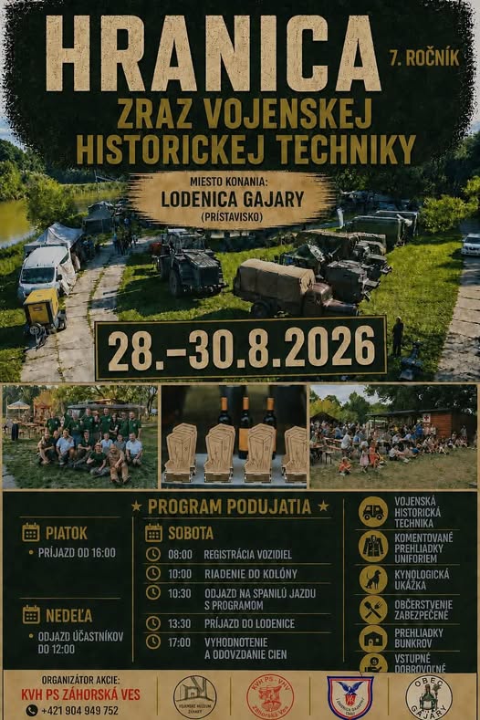 Hranica, Gajary, 2026